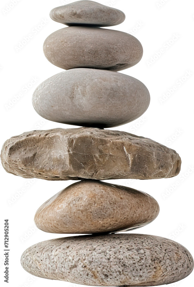 Pile of stacked stones isolated on transparent background. PNG Pile of stacked stones isolated on transparent background. PNG