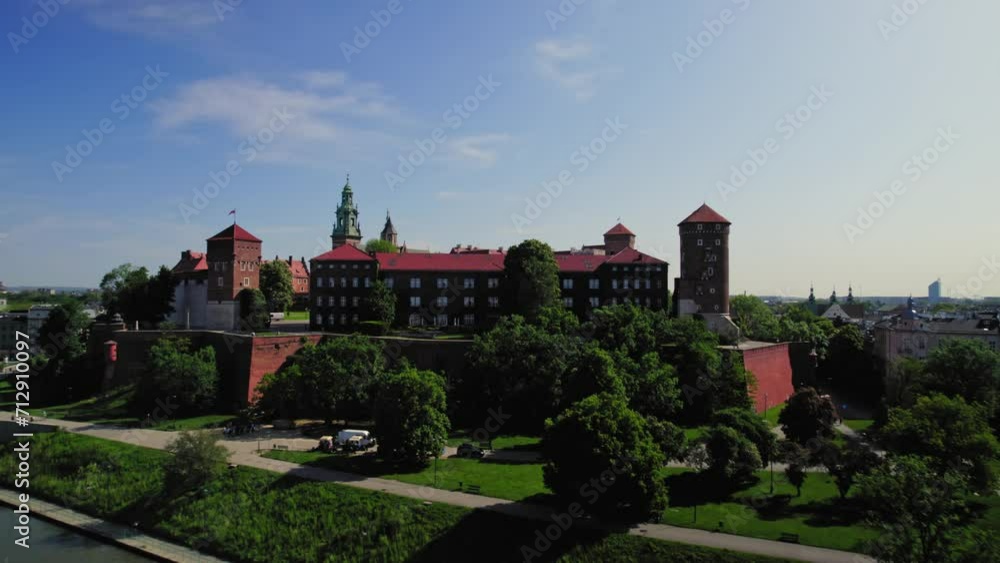 Wawel Royal Castle in Cracow Poland Wawel Royal Castle in Cracow Poland
