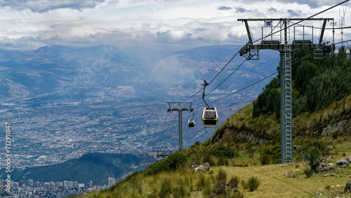 Quito’s Cable Car The TelefériQo takes visitors up the foothills of Pichincha Volcano for panoramic views of Quito.