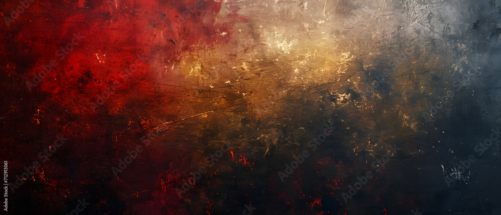 A bold and striking maroon and red wall evokes a sense of passion and mystery, drawing the eye with its intense color contrast A bold and striking maroon and red wall evokes a sense of passion and mystery, drawing the eye with its intense color contrast