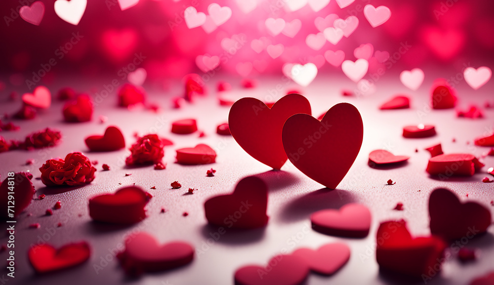 red heart beautiful background, red roses , copyspace red heart beautiful background, red roses , copyspace