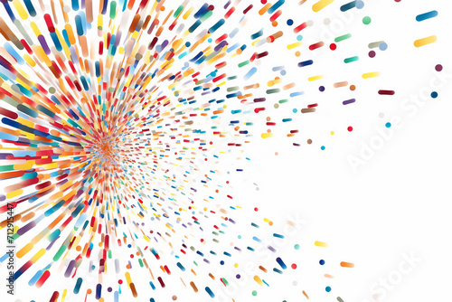 Abstract colorful explore vector background ,Celebrate Colored Paper Design. Decoration Elements Background.