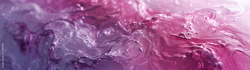An otherworldly blend of vibrant magenta and delicate pink dances together in a mesmerizing abstract display, evoking the fluidity and depth of water within this captivating purple liquid art An otherworldly blend of vibrant magenta and delicate pink dances together in a mesmerizing abstract display, evoking the fluidity and depth of water within this captivating purple liquid art