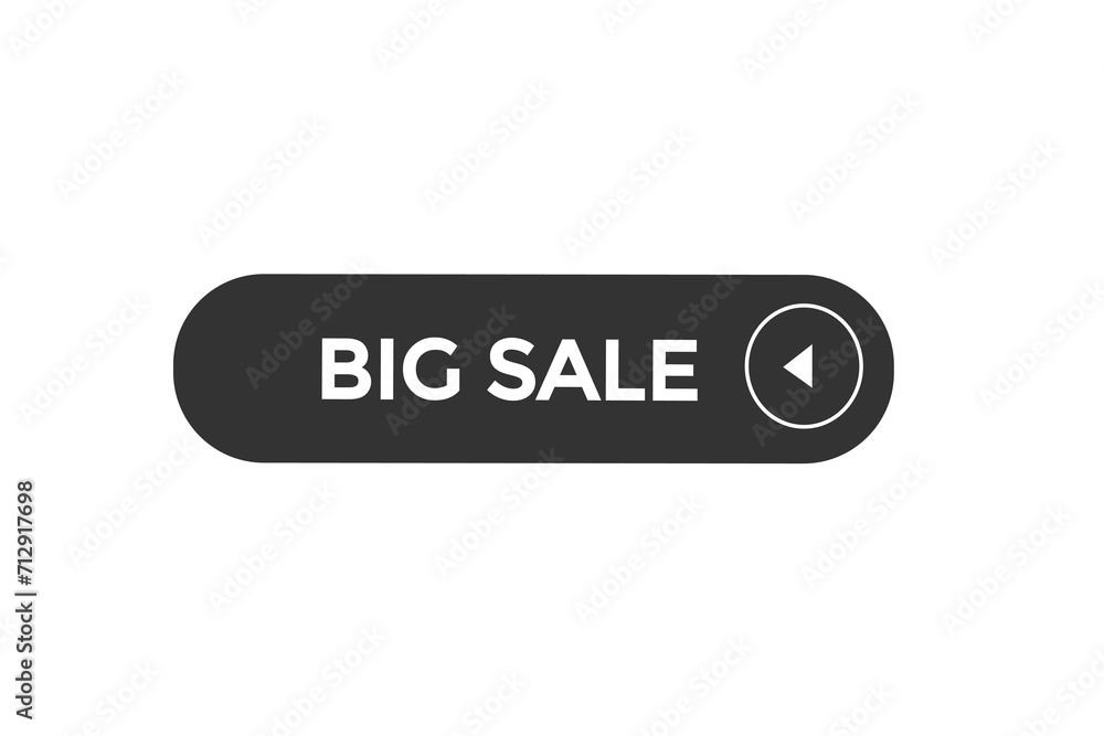 new website, click button learn big sale, level, sign, speech, bubble  banner
