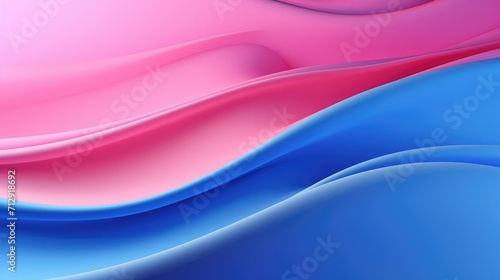A pink and blue background with a wavy design in the middle