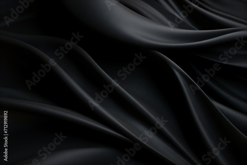 Black swirl and waves pattern texture wallpaper © Tarun