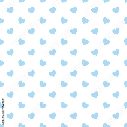 colorful seamless pattern with hearts