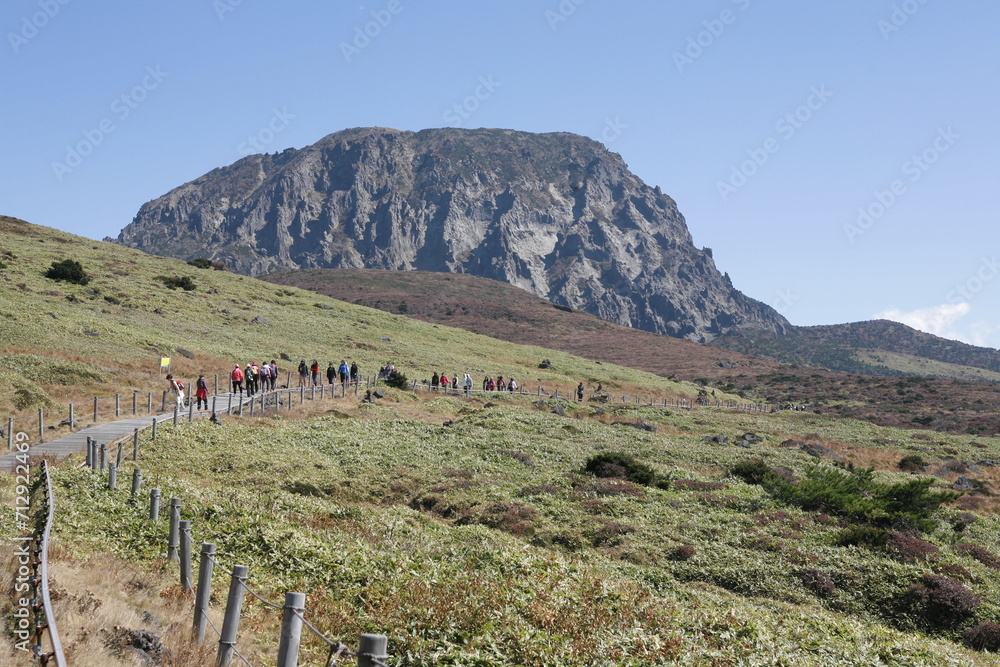 Naklejka premium jeju, Halla mountain