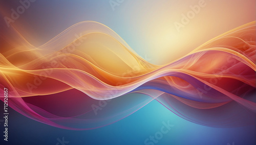 Abstract background with orange, purple and blue background