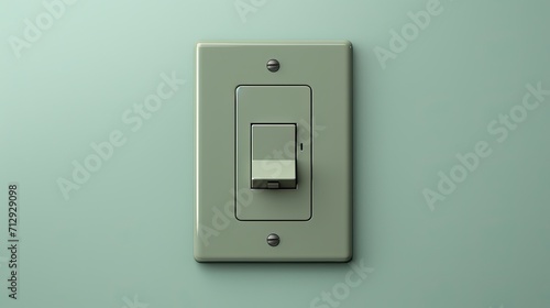Wireless smart light switches for remote control solid color background