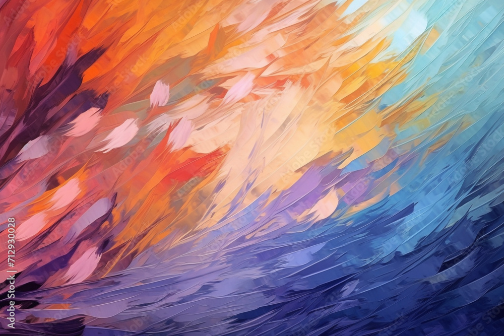 Abstract and minimalist oil painting background with copy space. Colorful oil paint smears. Old classic and modern style Abstract and minimalist oil painting background with copy space. Colorful oil paint smears. Old classic and modern style