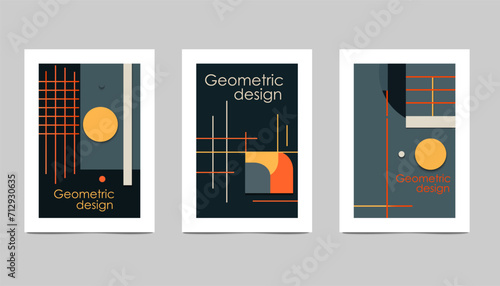 brutal set of abstract geometric posters.