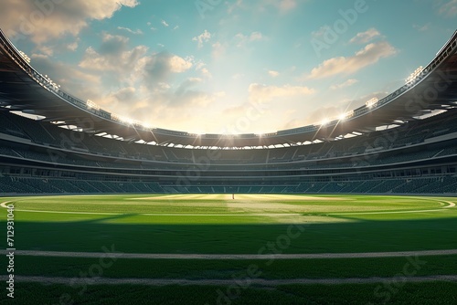Cricket stadium Day view, Sunlight View photo