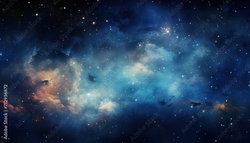 Space galaxy background