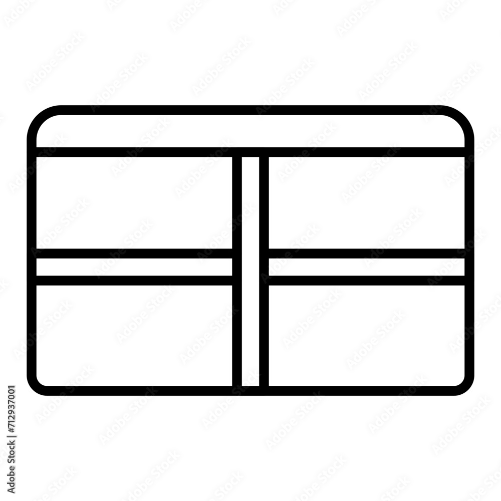 Zerowaste packaging line icon Zerowaste packaging line icon