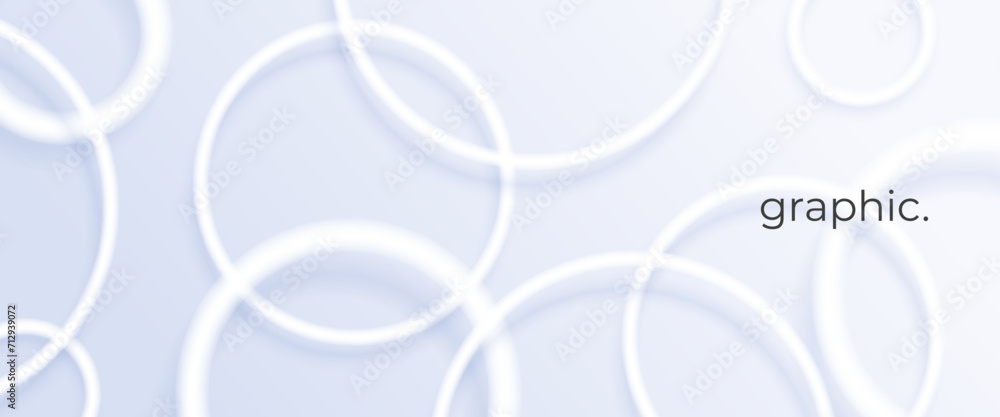 Trendy abstract background. 3d art backdrop with white concentric rings. Trendy abstract background. 3d art backdrop with white concentric rings.