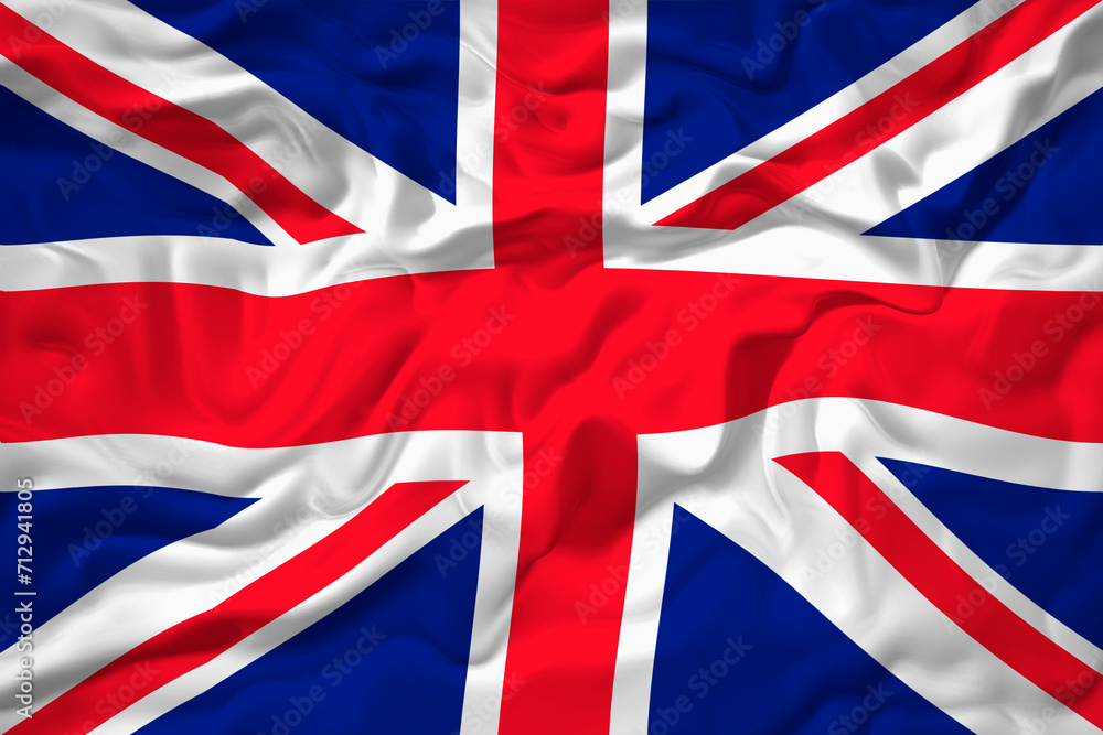 National flag of United Kingdom. Background with flag of United Kingdom. National flag of United Kingdom. Background with flag of United Kingdom.
