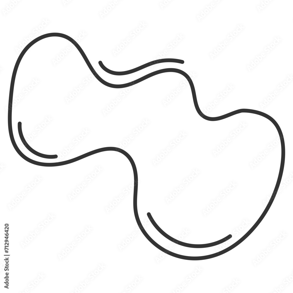 Blob Outline Decoration Blob Outline Decoration