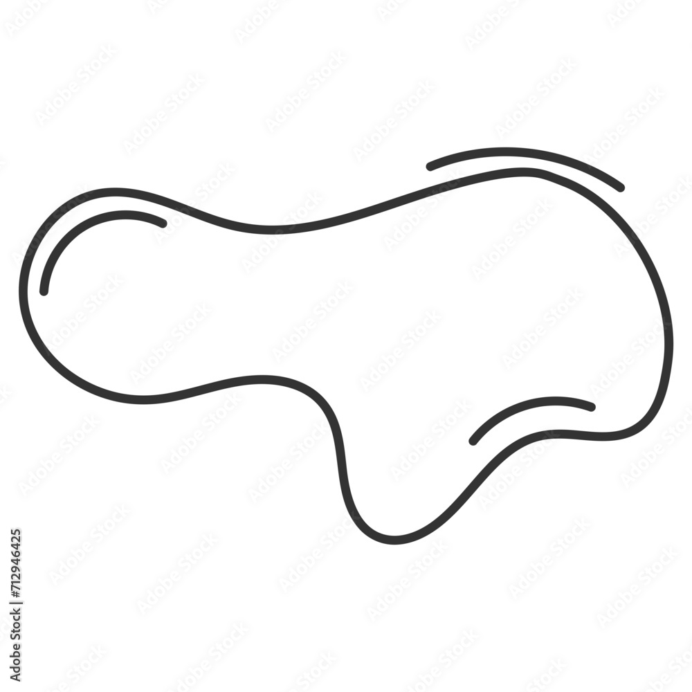 Blob Outline Decoration Blob Outline Decoration