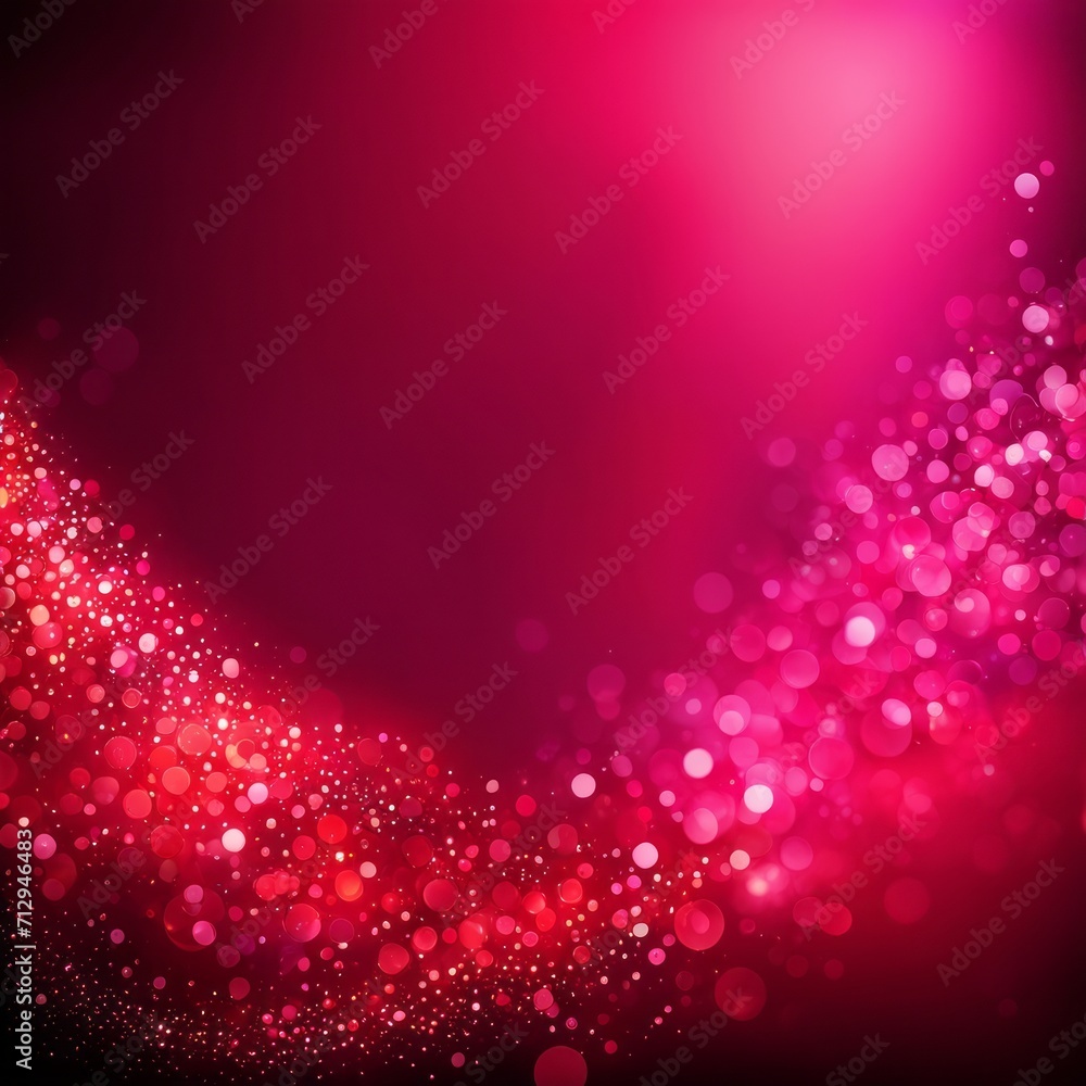 Red and Pink Abstract background with bokeh background Red and Pink Abstract background with bokeh background