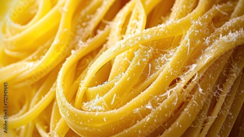 A close up of a plate of pasta