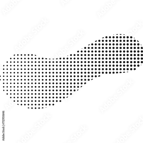 Abstract Blob Halftone