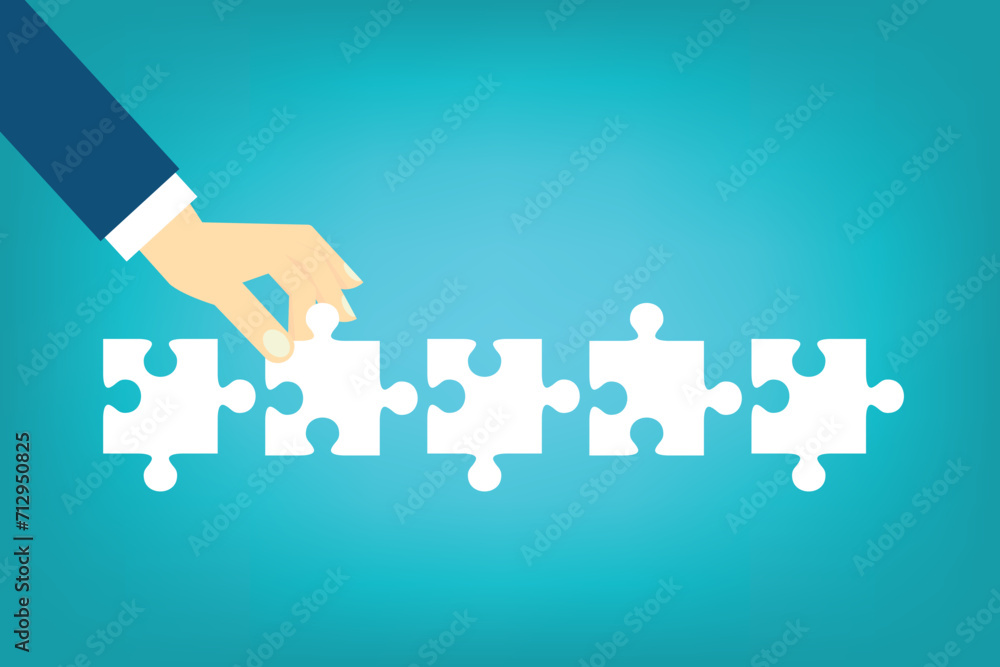 Putting a puzzle together Putting a puzzle together