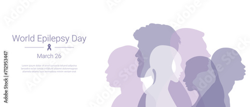 Epilepsy Day. Vector illustration.