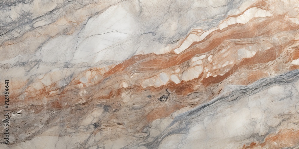 Naklejka premium High resolution, glossy marble texture for digital tiles, featuring granite and rustic matt finish.