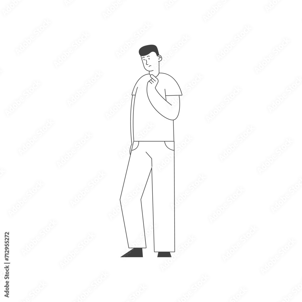 coloring stylish adult poses person coloring stylish adult poses person