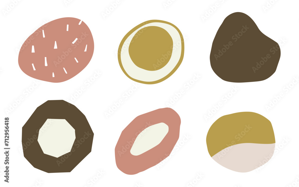 Abstract shapes vector clipart. Abstract shapes vector clipart.