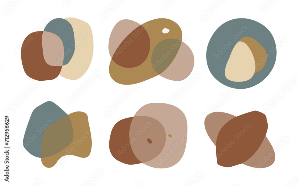 Abstract shapes vector clipart. Abstract shapes vector clipart.
