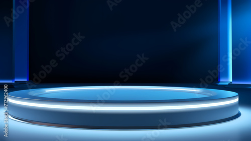 Product podium display creative background, creative template background, cosmetics booth, promotional activities