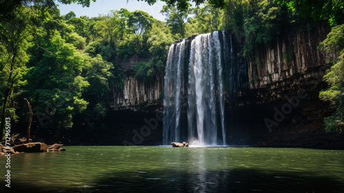 Haew Suwat Waterfall at Khao Yai National Park