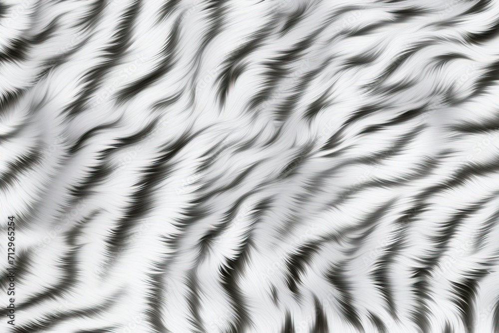 White tiger fur seamless background, hyper realistic. White tiger fur seamless background, hyper realistic.