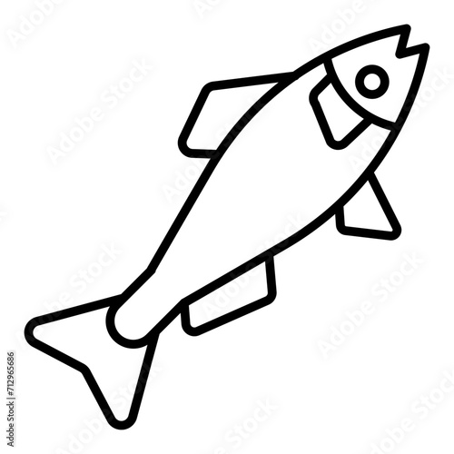   Sardines line icon
