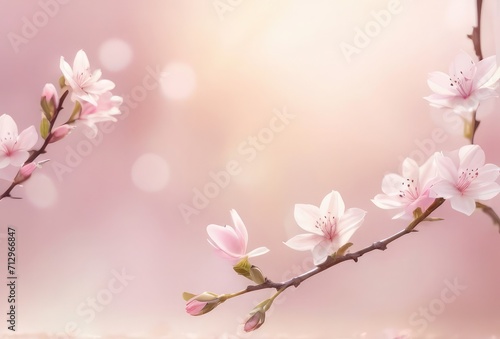 spring background with sakura © azait24