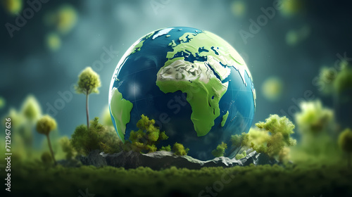 World environment day concept ecology protection environment, environmental protection background © ting
