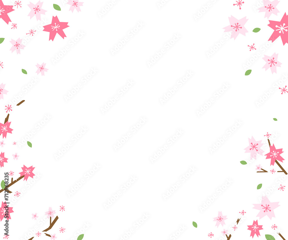 frame of blossom frame of blossom