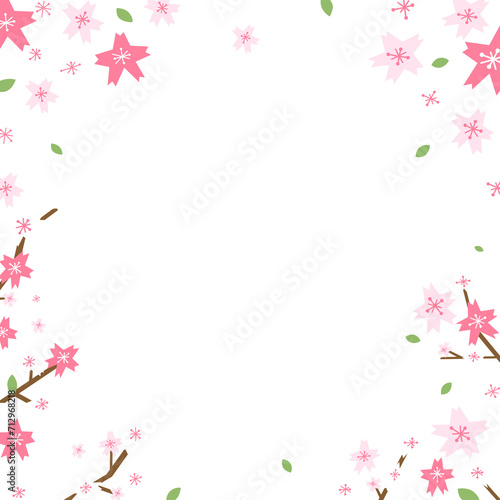 frame of blossom
