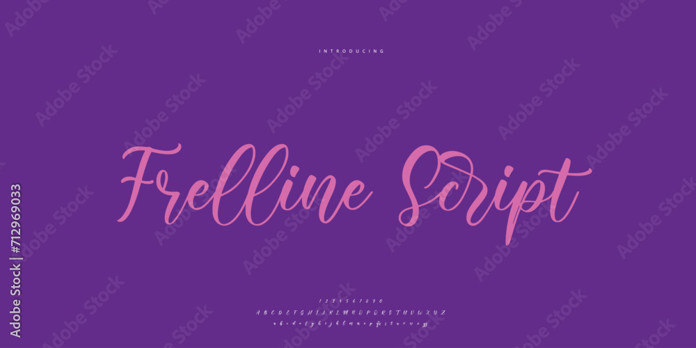 Abstract Fashion font alphabet. Minimal modern urban fonts for logo, brand etc. Typography Calligraphy typeface uppercase lowercase and number. vector illustration
Abstract Fashion font alphabet. Minimal modern urban fonts for logo, brand etc. Typography Calligraphy typeface uppercase lowercase and number. vector illustration