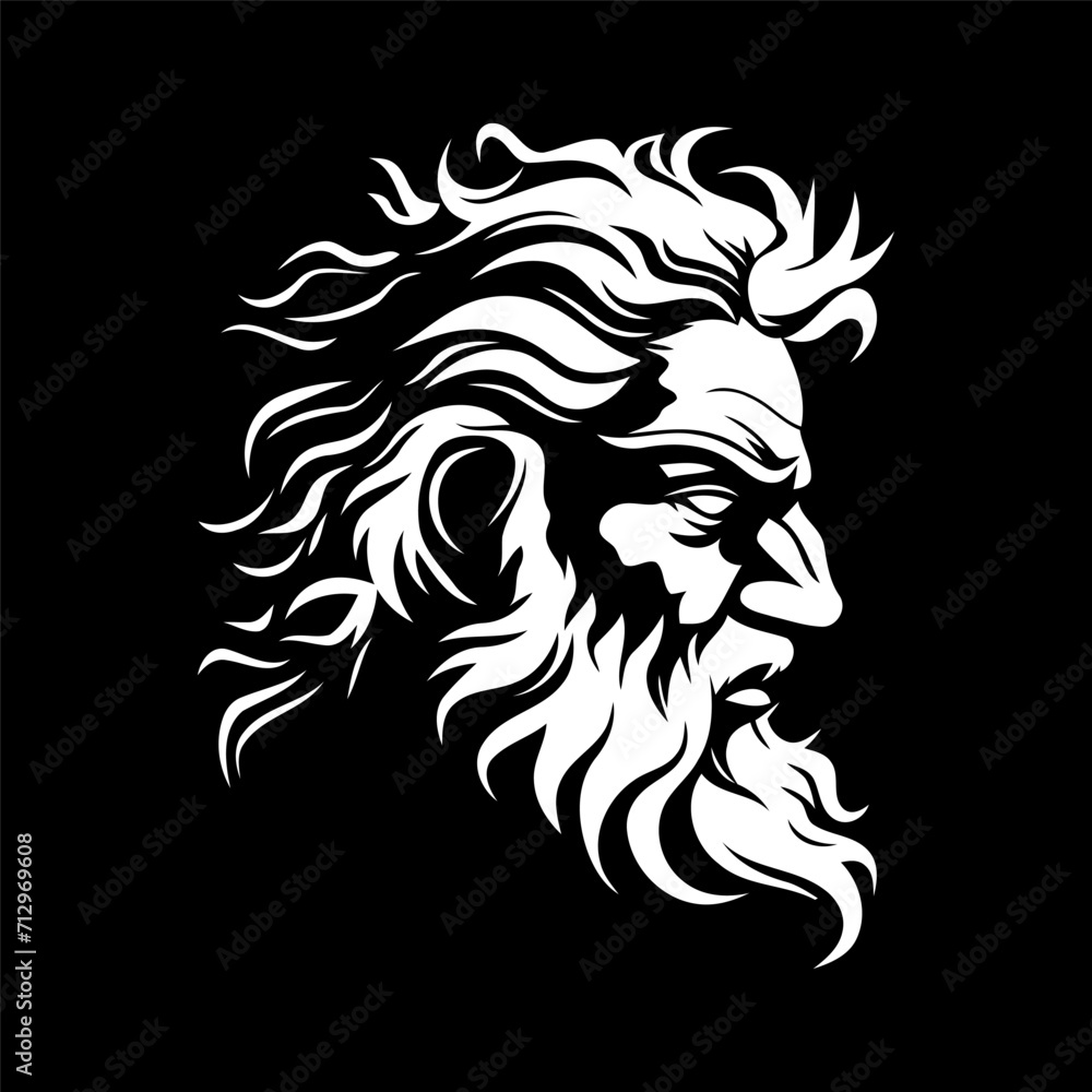 Zeus logo design vector template Zeus logo design vector template