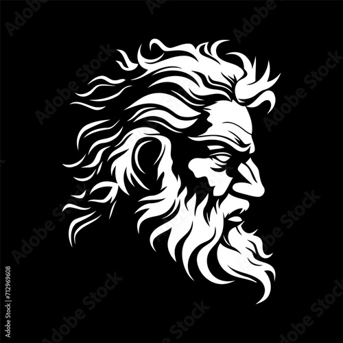 Zeus logo design vector template