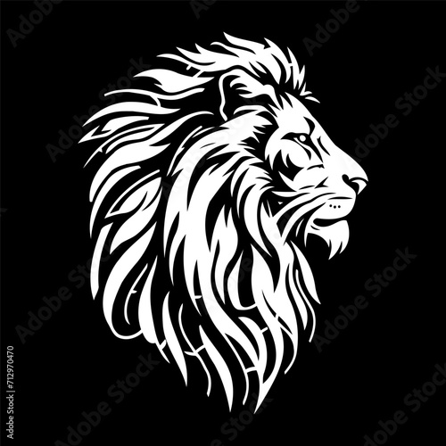 Lion logo design vector template © Lesuna