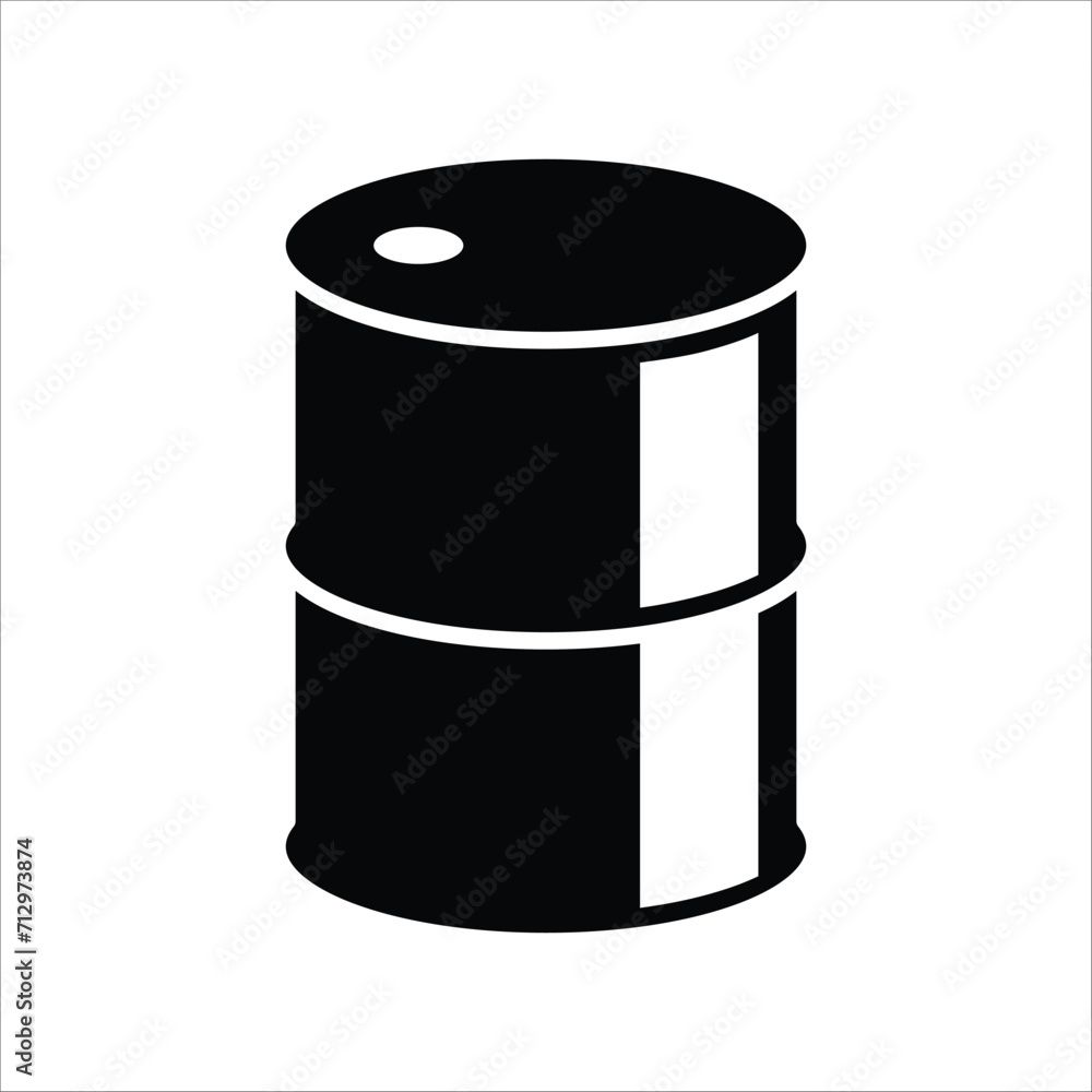 oil barrel icon vector design template simple and clean oil barrel icon vector design template simple and clean
