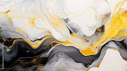 Stunning abstract background, watercolor stains in the style of marble, geode