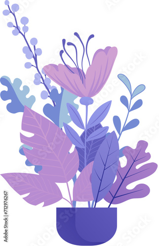 A flowers abstract floral w...