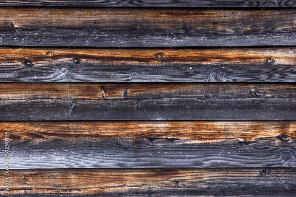 古い木の壁 photo of old decayed wooden fence 古い木の壁 photo of old decayed wooden fence