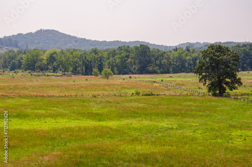 Gettysburg National Military Park, American Civil War Battlefield, in Gettysburg, Pennsylvania