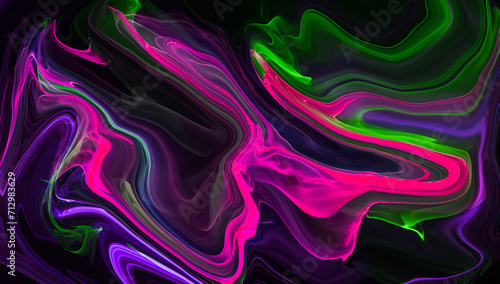 Trendy abstract colorful liquid background. Stylish marble wave texture illustration